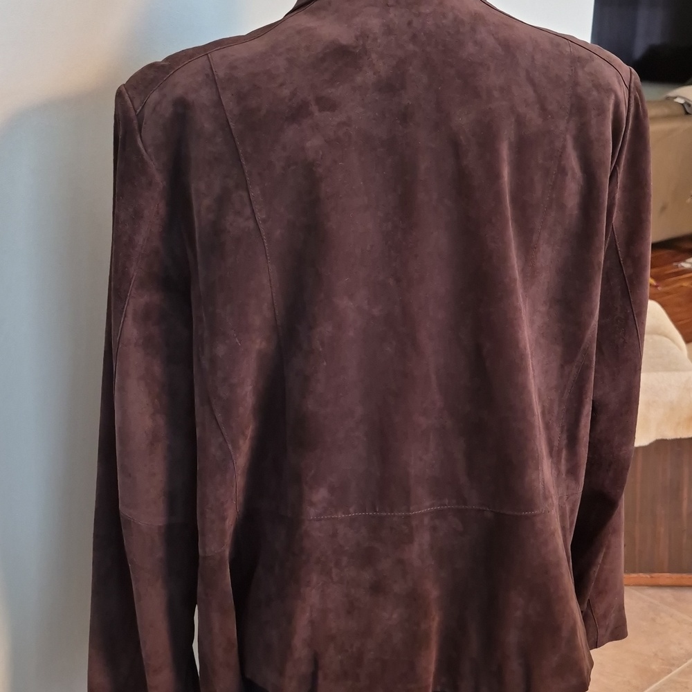 Eddie Bauer Suede Jacket - Picture 3 of 15
